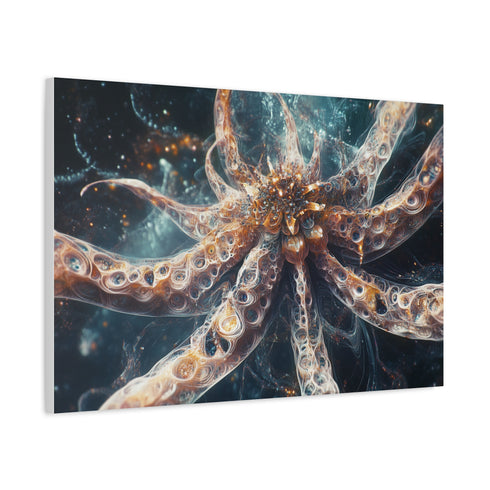 Starborn Creature Made of Fractals (Edition II) — Canvas Wall Art — Product Detail View 6