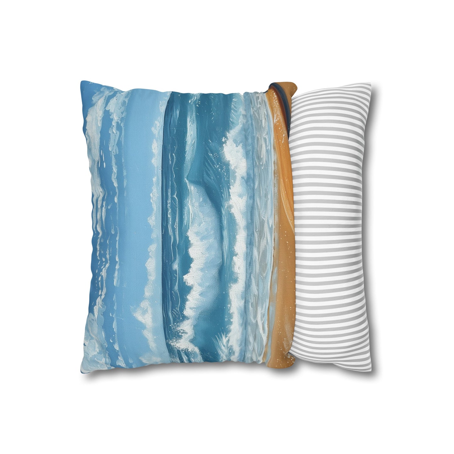 "Surf's Up Pillowcase - Vibrant beach design, high-quality material, perfect for all seasons. Bring the spirit of the ocean to your bedroom. Makes a great gift. Shop now!"