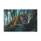 Cybernetic Jaguar in Data Jungle — Canvas Wall Art — Front Gallery-Wrapped Canvas View