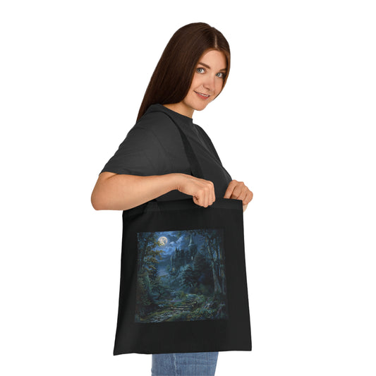 Enchanted Forest Castle Tote Bag | Tote Bag | Accessories, Bags, Cotton, DTG, Totes | Prints with Passion