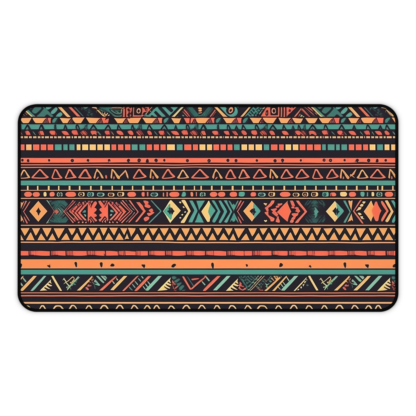 Aztec Chic Desk Mat - Protect Your Workspace with Stylish Aztec Pattern - Office Decor Must-Have