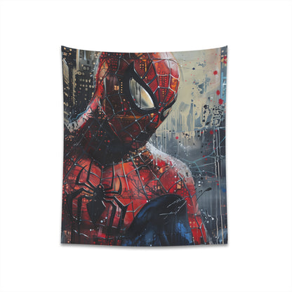 Spider-Man Webs of Wonder Tapestry - High-Quality Heroic Wall Art - 34" x 40" & 57" x 57" Options - Perfect Gift for Fans