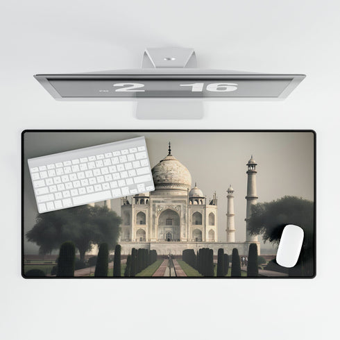 Taj Mahal Sunrise Reflection XXL Extended Desk Mat - View 5 | Prints With Passion
