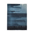 Data Towers Rising from Dark Sea Plush Fleece Throw Blanket
