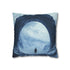 Portal Mirror Above Skyscrapers (Edition II) — 40×40 Cushion Cover — Front 40×40 cm Square Cushion View