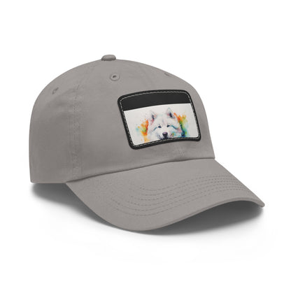 Watercolor Samoyed Charm Baseball Cap