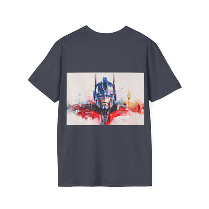 Transform Your Style with Optimus Prime Watercolor Tee