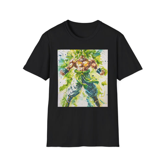 Broly: Legendary Super Saiyan T-Shirt | T-Shirt | DTG, Men's Clothing, Regular fit, T-Shirts, Unisex, Women's Clothing | Prints with Passion