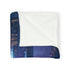Digital Waterfall Cascading Across Skyline — Plush Fleece Throw Blanket — Product Detail View 11