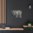 Mountain Carved with Dragon Faces — Canvas Wall Art — Product Detail View 8