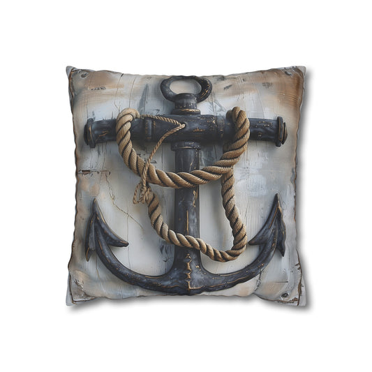 "Anchored Dreams Pillowcase - Nautical-themed design for peaceful sleep. High-quality, stylish, perfect for all seasons. Makes a great gift. Shop now!"