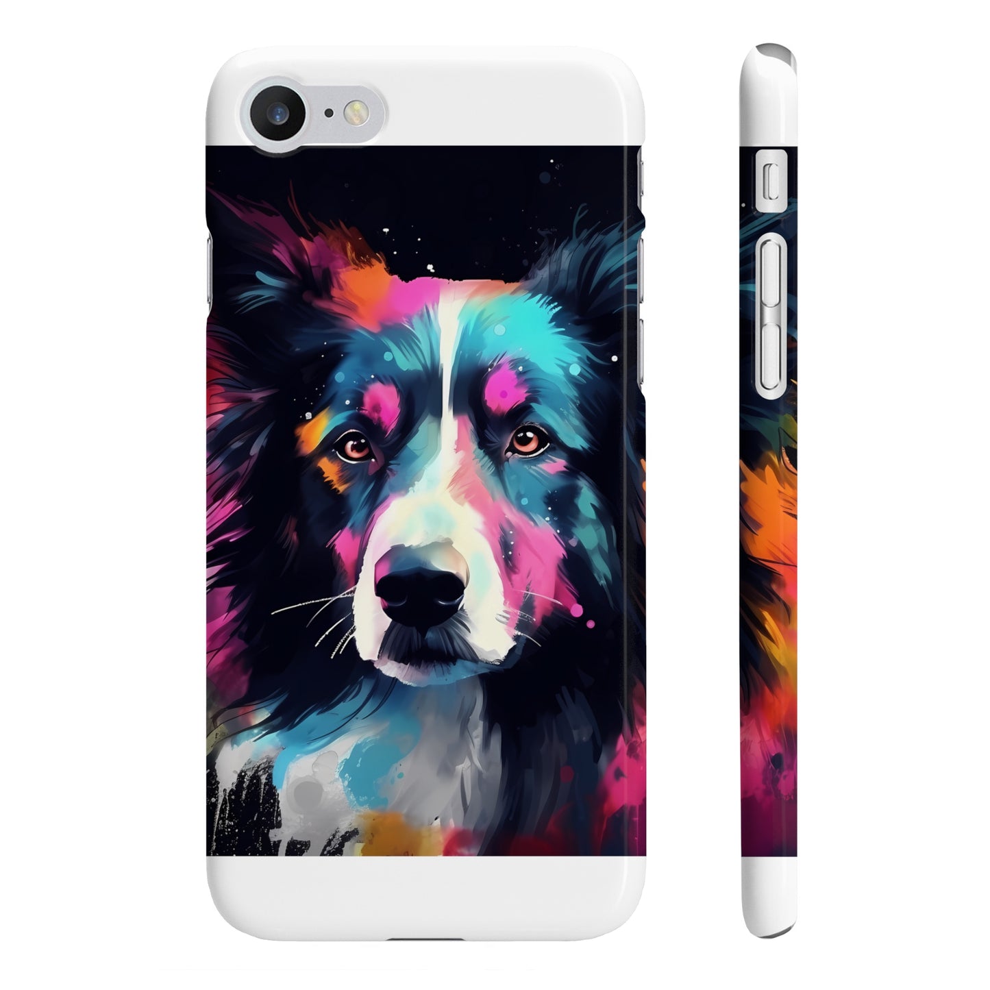 Collie Beauty: Graceful Companion Phone Case