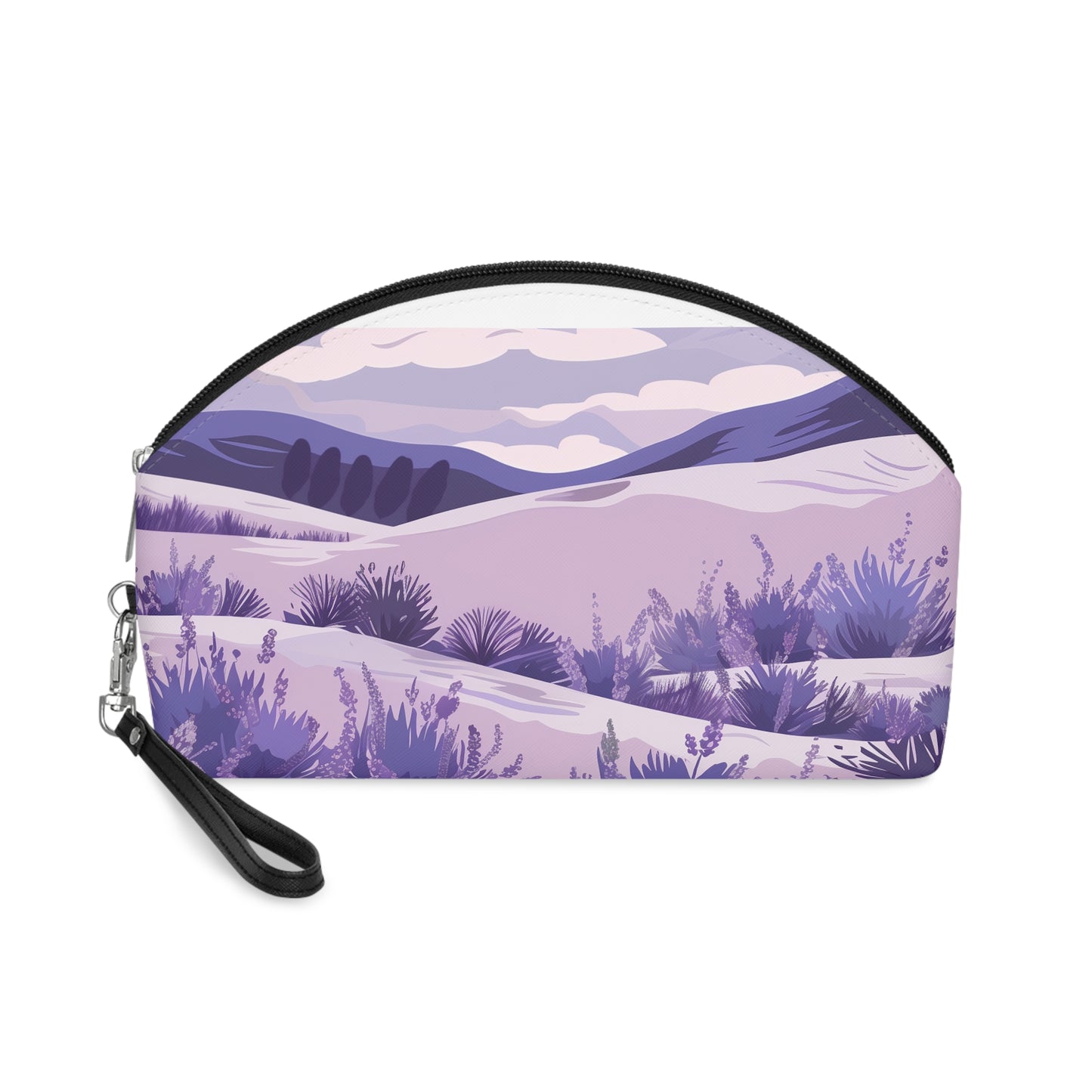 Lavender Bliss Makeup Bag | Makeup Bag | Accessories, All Over Print, AOP, Cosmetics, Pouches, Sublimation, Travel Accessories, With zipper | Prints with Passion