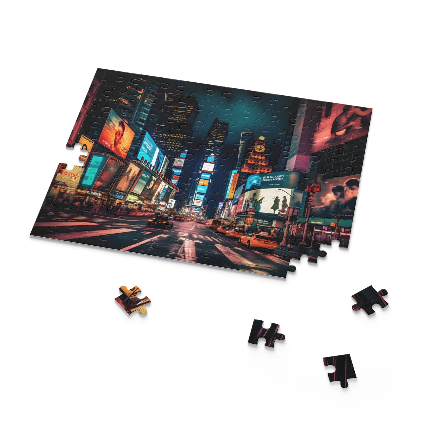 Times Square Night Puzzle