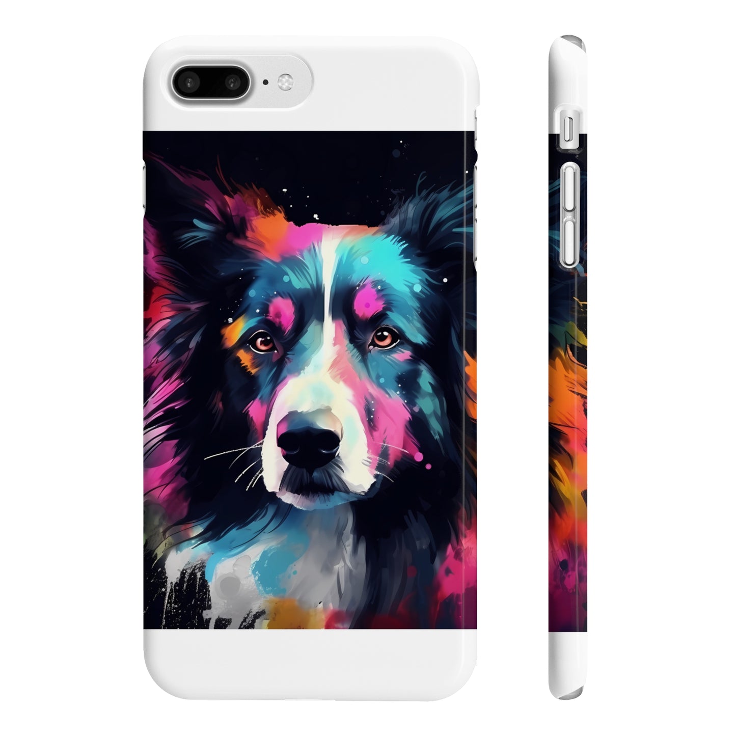 Collie Beauty: Graceful Companion Phone Case