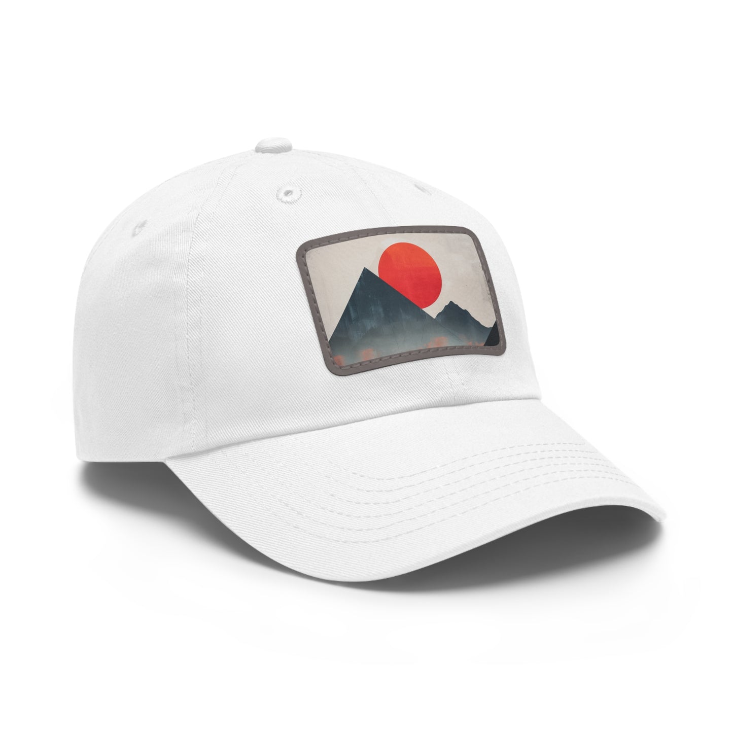 Dad Hat with Leather Patch