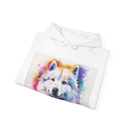 Smiling Samoyed Cloud Hoodie