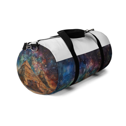 Egyptian Pyramids Watercolor Duffel Bag | Duffle Bags | Accessories, All Over Print, AOP, Assembled in the USA, Assembled in USA, Bags, Duffle, Made in the USA, Made in USA | Prints with Passion