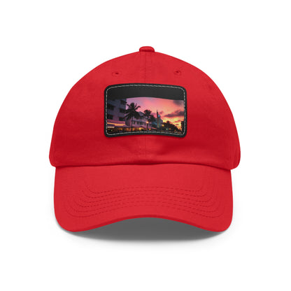 Miami Sunset Horizon Baseball Cap