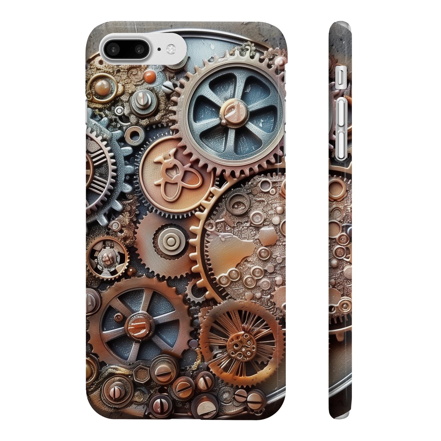 Steampunk Gears: Industrial Revolution Phone Case