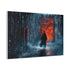 Samurai Walking Through Shattered Code — Canvas Wall Art — Product Detail View 6