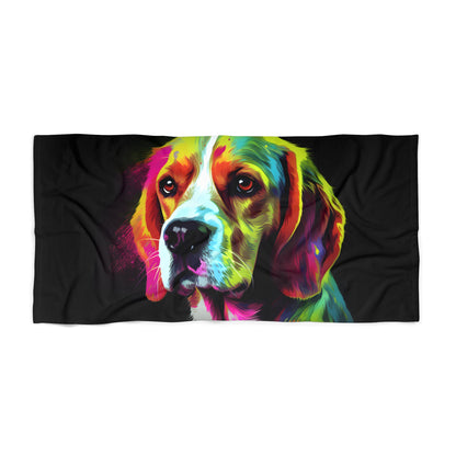 this towel is a must-have accessory for any beagle lover. Made with high-quality materials for durability and easy care. Treat yourself to this cute and functional beach towel today!

Stay stylish on the sand with our Royal Canin Beagle  Beach Towel