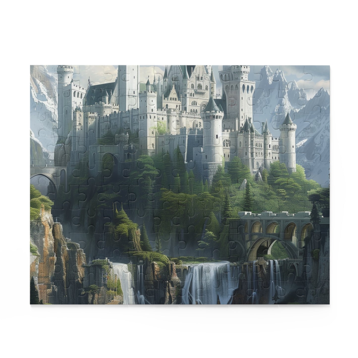 "Enchanted Castle Jigsaw Puzzle for Fantasy Lovers - 500 Pieces"