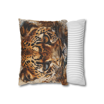 "Wild Cheetah Print Pillowcase - Stylish and Comfortable Bedding for All Seasons"