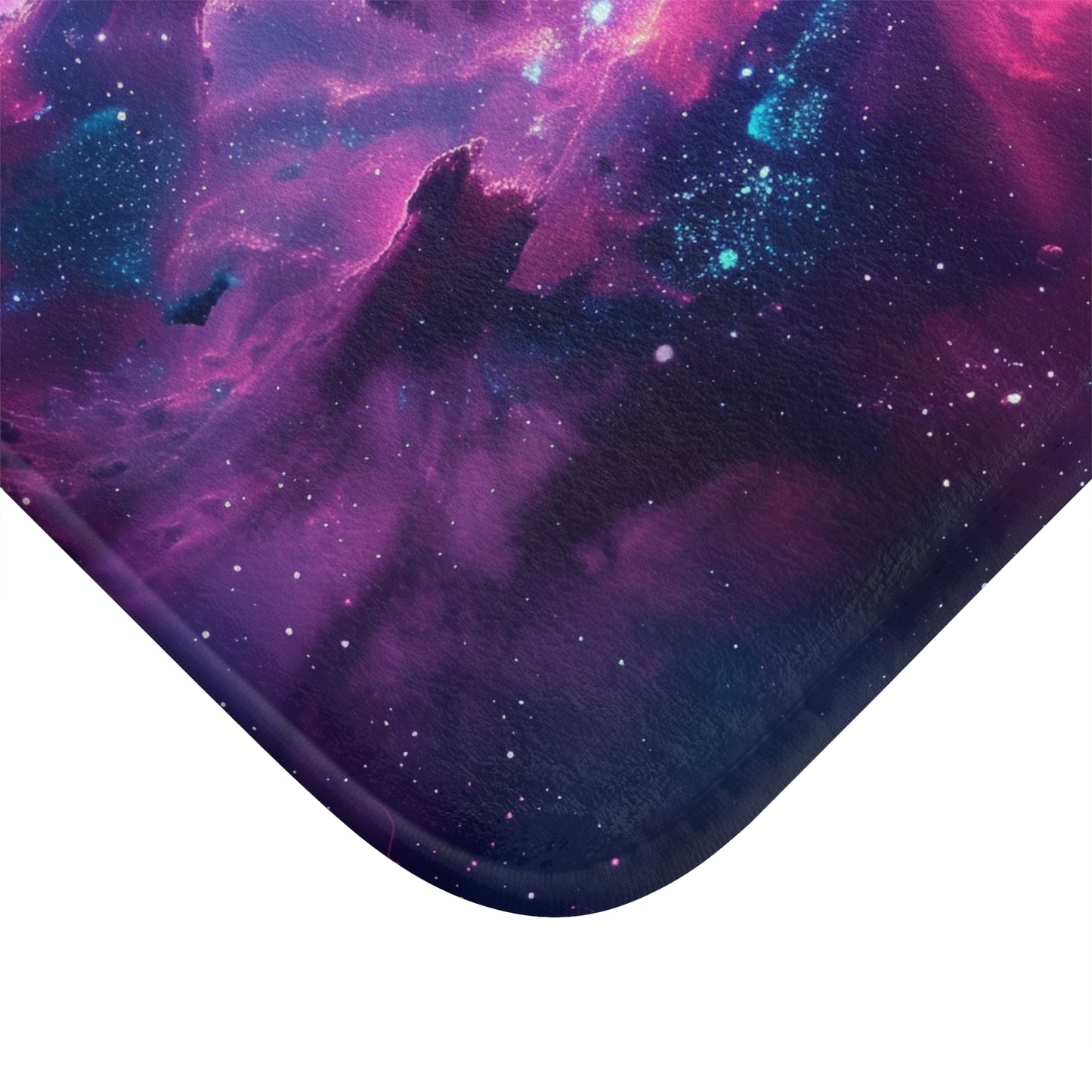 Neon Galaxy Bath Mat