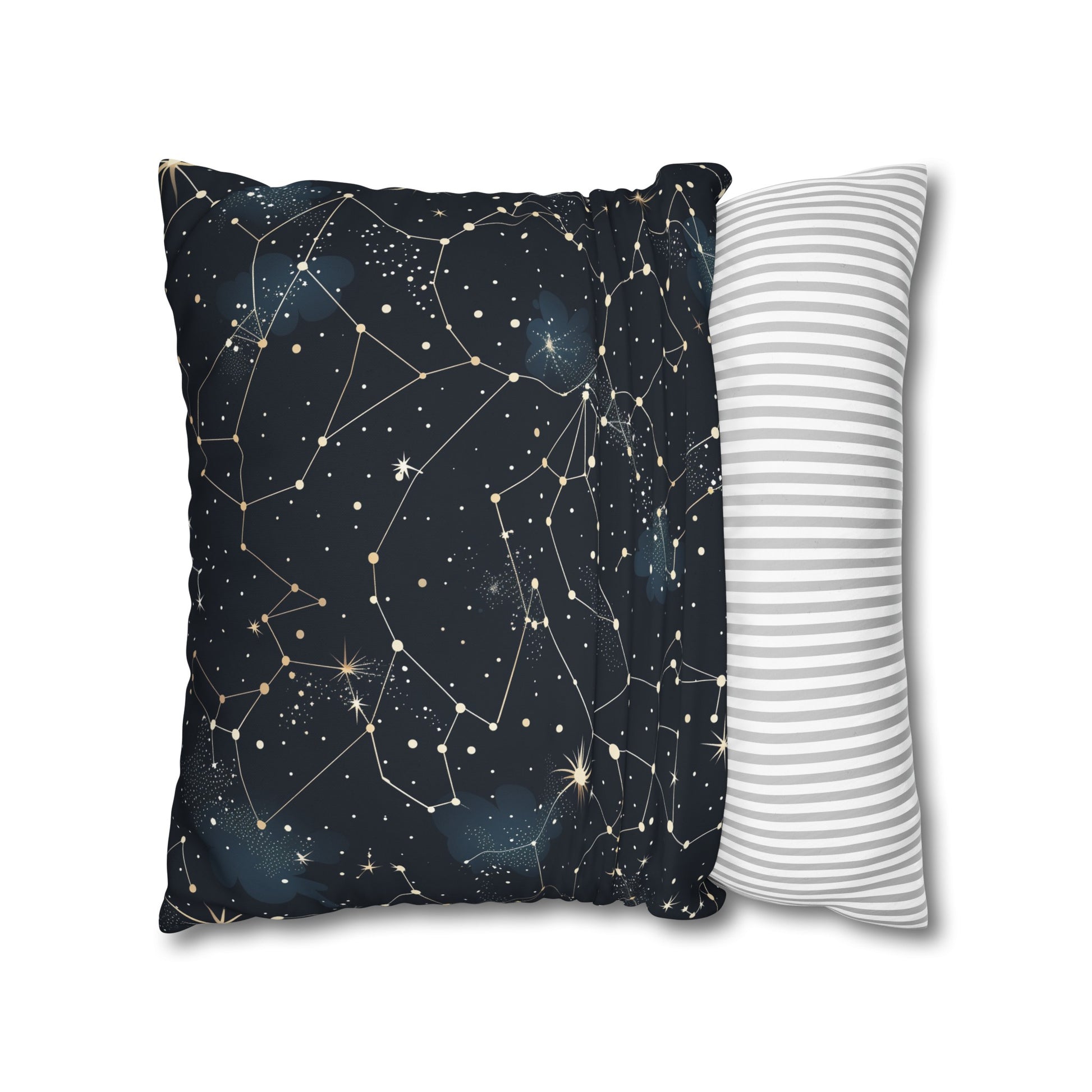 "Transform your bedroom with our Cosmic Dream Pillowcase, featuring a seamless pattern of twinkling stars - the perfect celestial touch for your bedtime sanctuary."