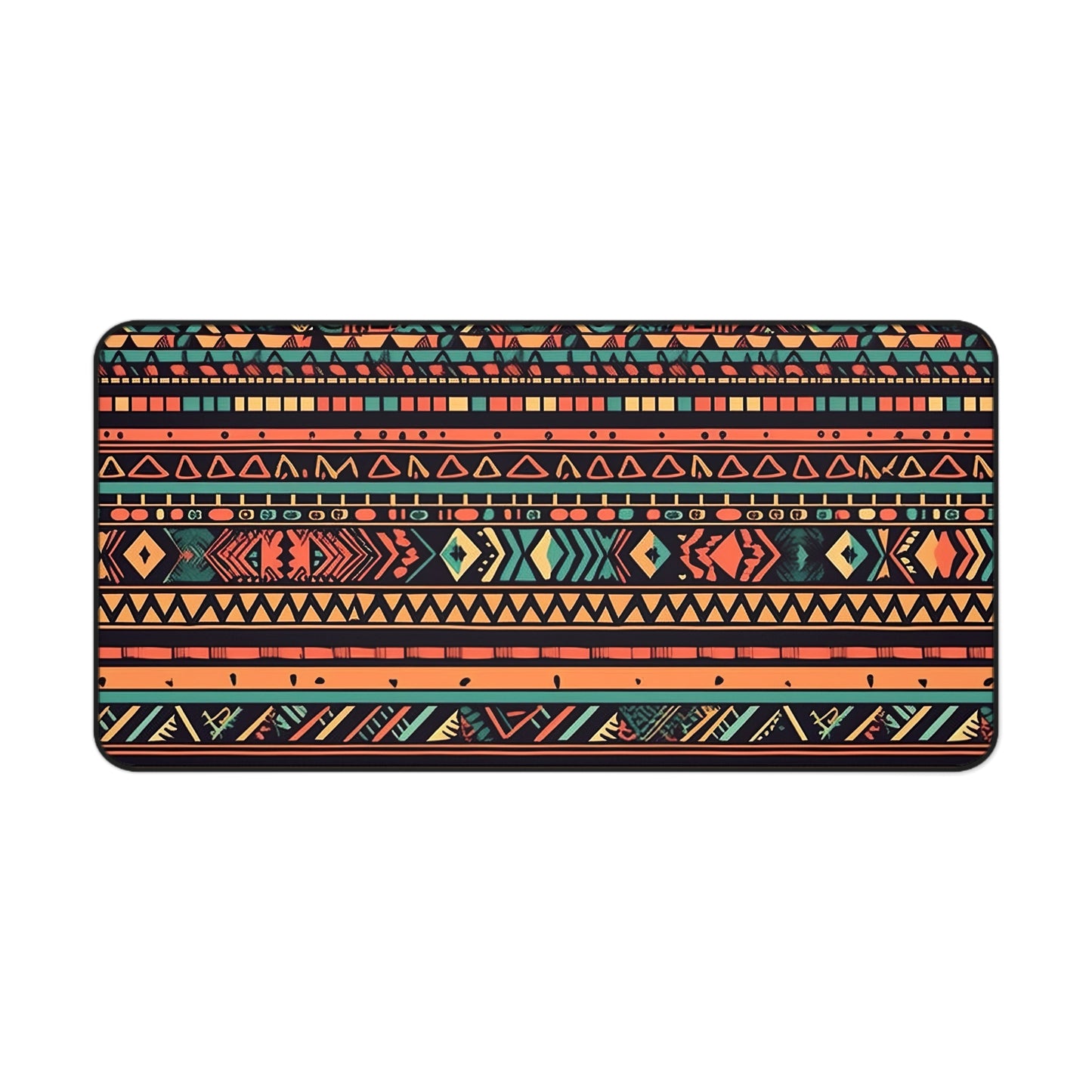 Aztec Chic Desk Mat - Stylish and Protective Workspace Accessory with Ancient Elegance