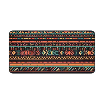 Aztec Chic Desk Mat - Stylish and Protective Workspace Accessory with Ancient Elegance