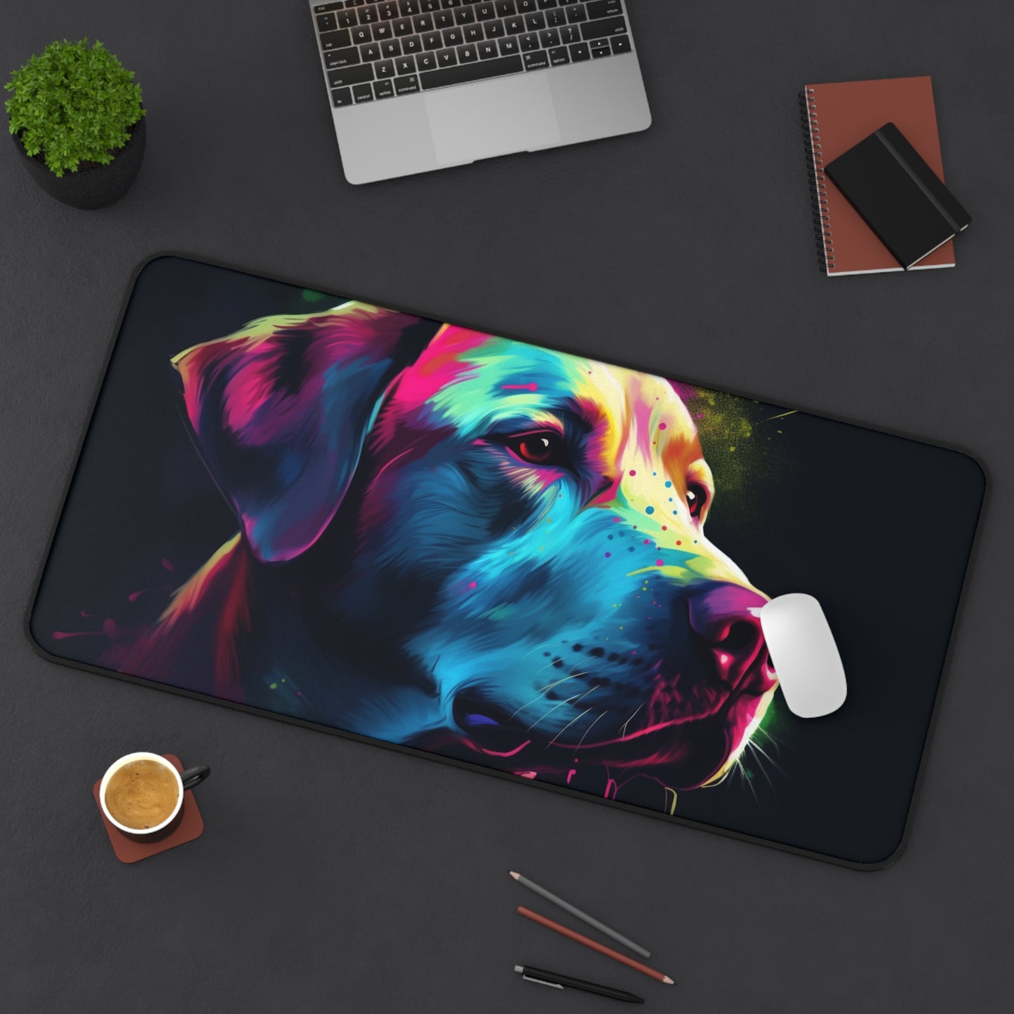 Labrador Love Desk Mat | Desk Mat | Accessories, Back-to-School, Desk, Fall Bestsellers, Home & Living, Mouse pad, Mouse Pads, Mousepad, Seasonal Picks, Stationery, TikTok | Prints with Passion