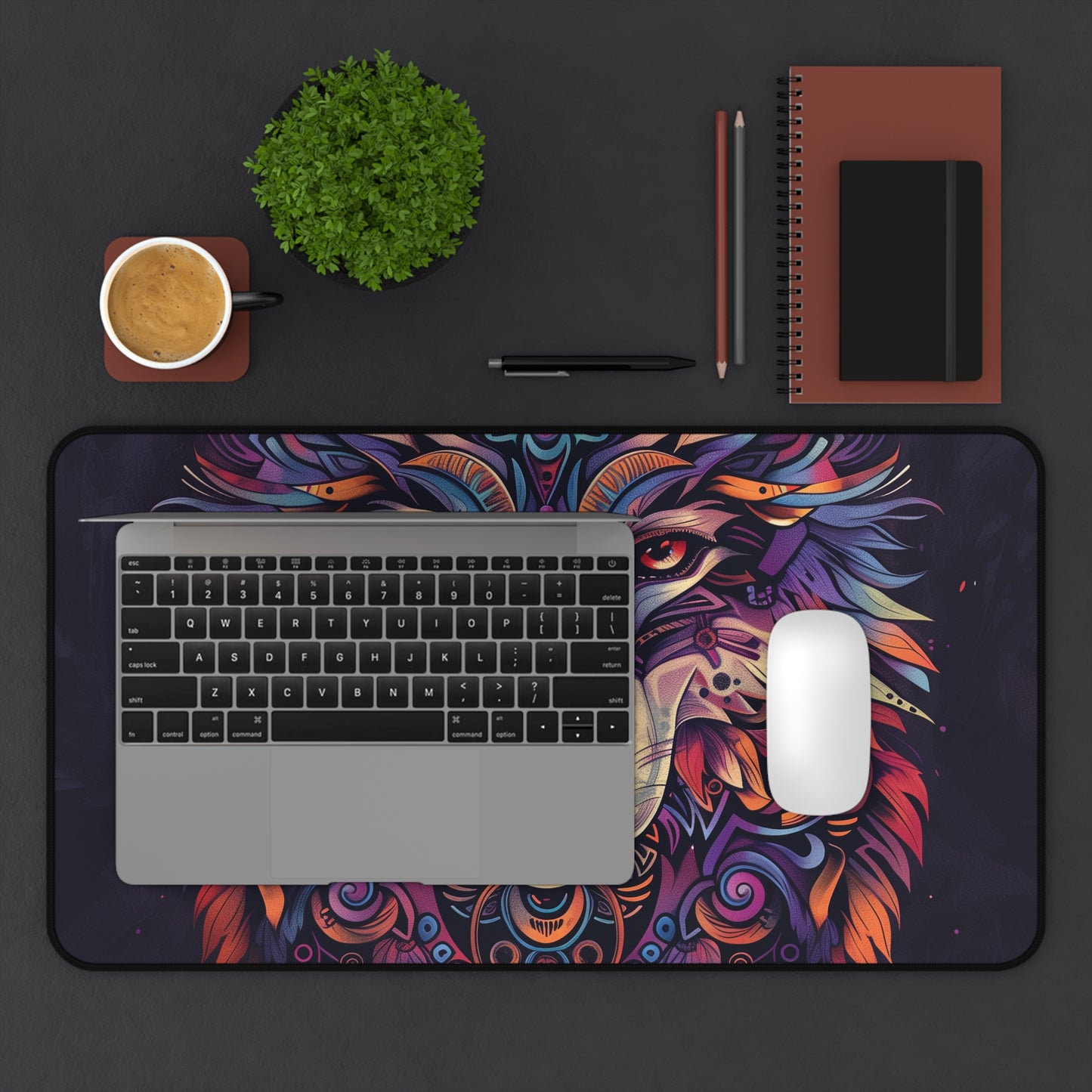 Neon Jungle Desk Mat: Elevate Your Workspace