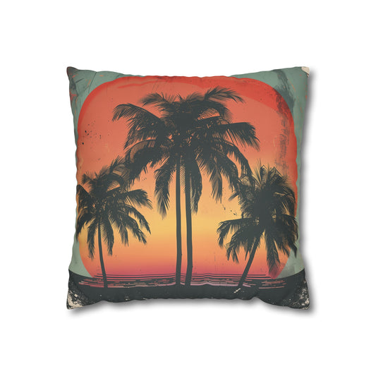 Sunset Palms Pillowcase | Pillow Cases | All Over Print, AOP, Bed, Bedding, Home & Living, Indoor, Pillow Case, Pillow Covers, Pillows & Covers, Sublimation | Prints with Passion