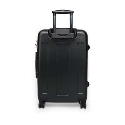 Chic Minimalist FaceInspired Suitcase