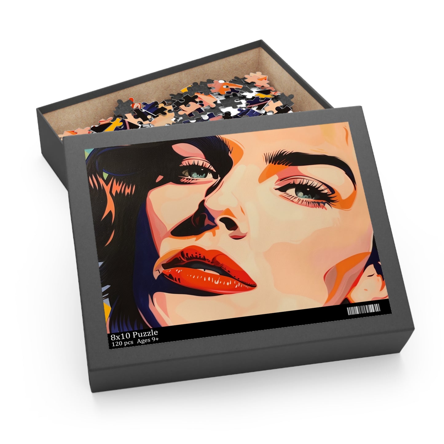 Pop Art Portrait Jigsaw Puzzle | Puzzle | Back-to-School, Fall Picks, Games, Holiday Picks, Home & Living, Puzzles, TikTok, Valentine's Day, Valentine's Day Picks | Prints with Passion