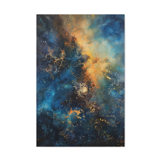 Cosmic Galaxy Swirl Canvas | Canvas | Art & Wall Decor, Canvas, Fall Picks, Hanging Hardware, Home & Living, Indoor, Top Spring Products, Valentine's Day promotion | Prints with Passion