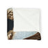 Portal Opening from Book Pages — Plush Fleece Throw Blanket — Product Detail View 5