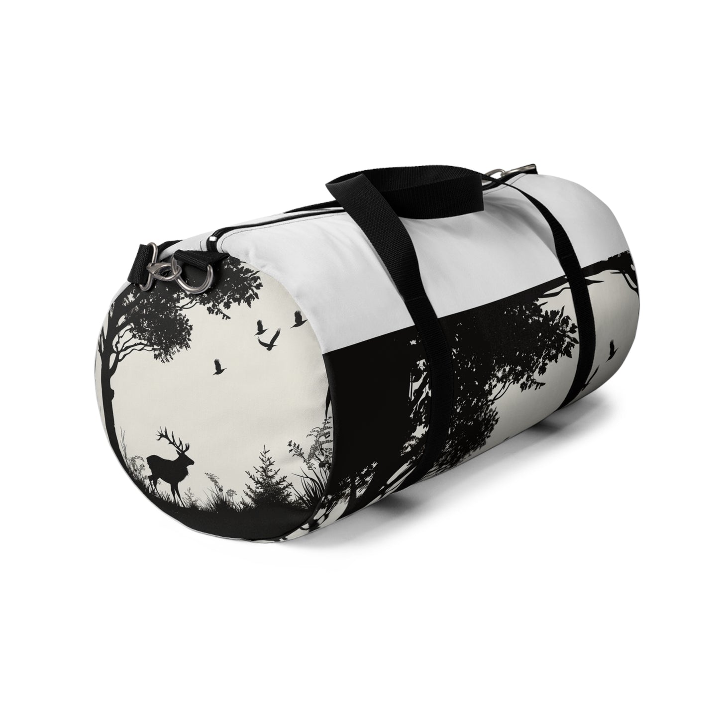 Wildlife Silhouette Duffel Bag | Duffle Bags | Accessories, All Over Print, AOP, Assembled in the USA, Assembled in USA, Bags, Duffle, Made in the USA, Made in USA | Prints with Passion