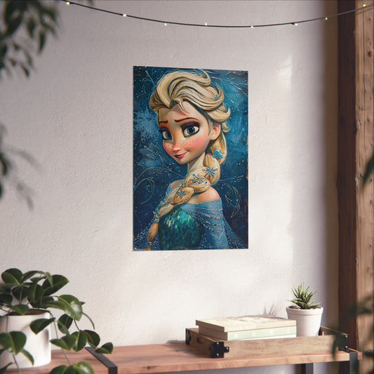 this high-quality poster makes a great gift for any Frozen fan. Shop now and own a piece of Elsa's transformative journey.