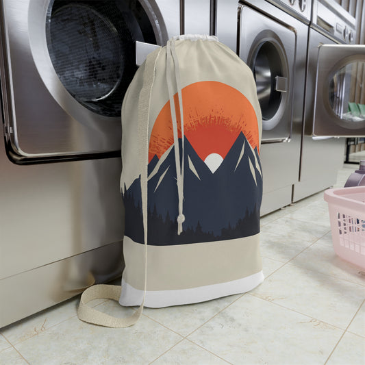 Sunrise Mountain Laundry Bag | Home Decor | Accessories, All Over Print, AOP, Bags, Laundry, Sublimation | Prints with Passion