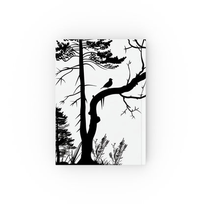 Silent Majesty Wildlife Silhouette Journal - High-Quality and Stylish Nature-Inspired Notebook