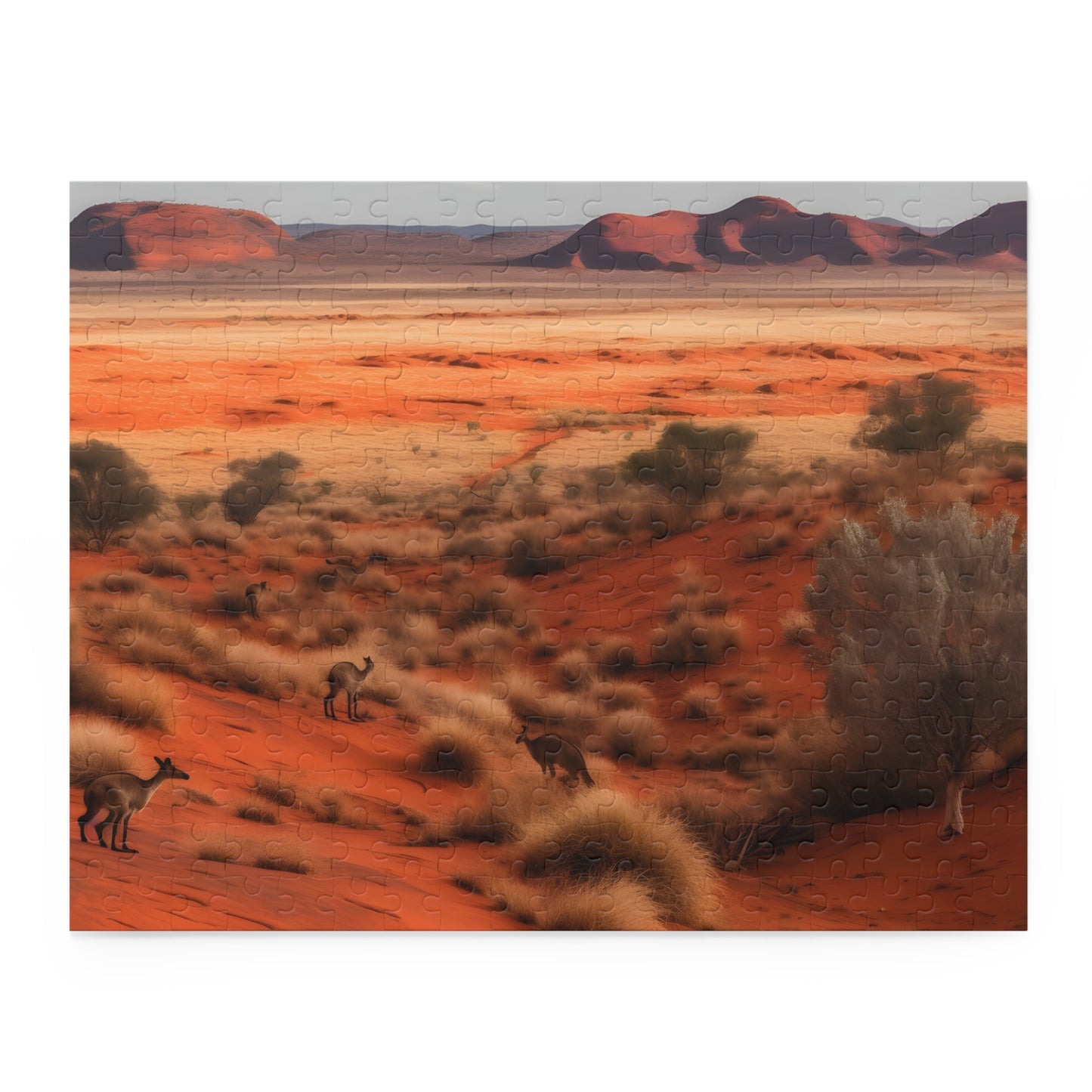 Red Desert Rock Jigsaw Puzzle