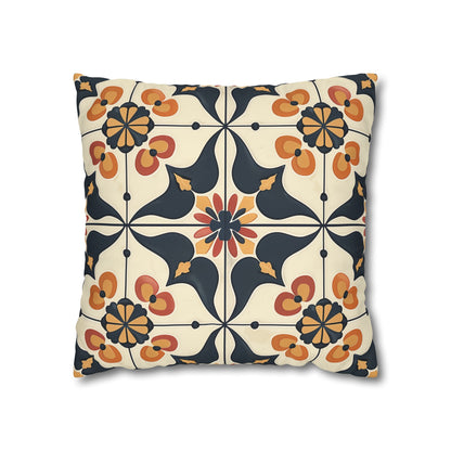 "Upgrade your bedding with Artisan Tiles pillowcase, vibrant seamless pattern inspired by traditional artisan tiles"