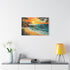 Corsica Mediterranean Sunset Coastline — Canvas Wall Art — Product Detail View 7