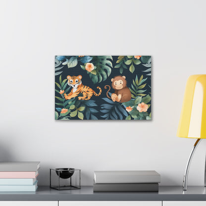 Tiger Jungle Safari Canvas Print