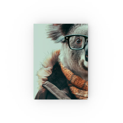 "Koala Cool Hipster Journal - Trendy Aussie-inspired design, perfect for jotting down thoughts and doodles. Ideal gift!"