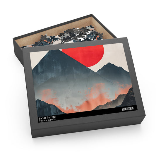 Sunrise Mountain Jigsaw Puzzle | Puzzle | Back-to-School, Fall Picks, Games, Holiday Picks, Home & Living, Puzzles, TikTok, Valentine's Day, Valentine's Day Picks | Prints with Passion