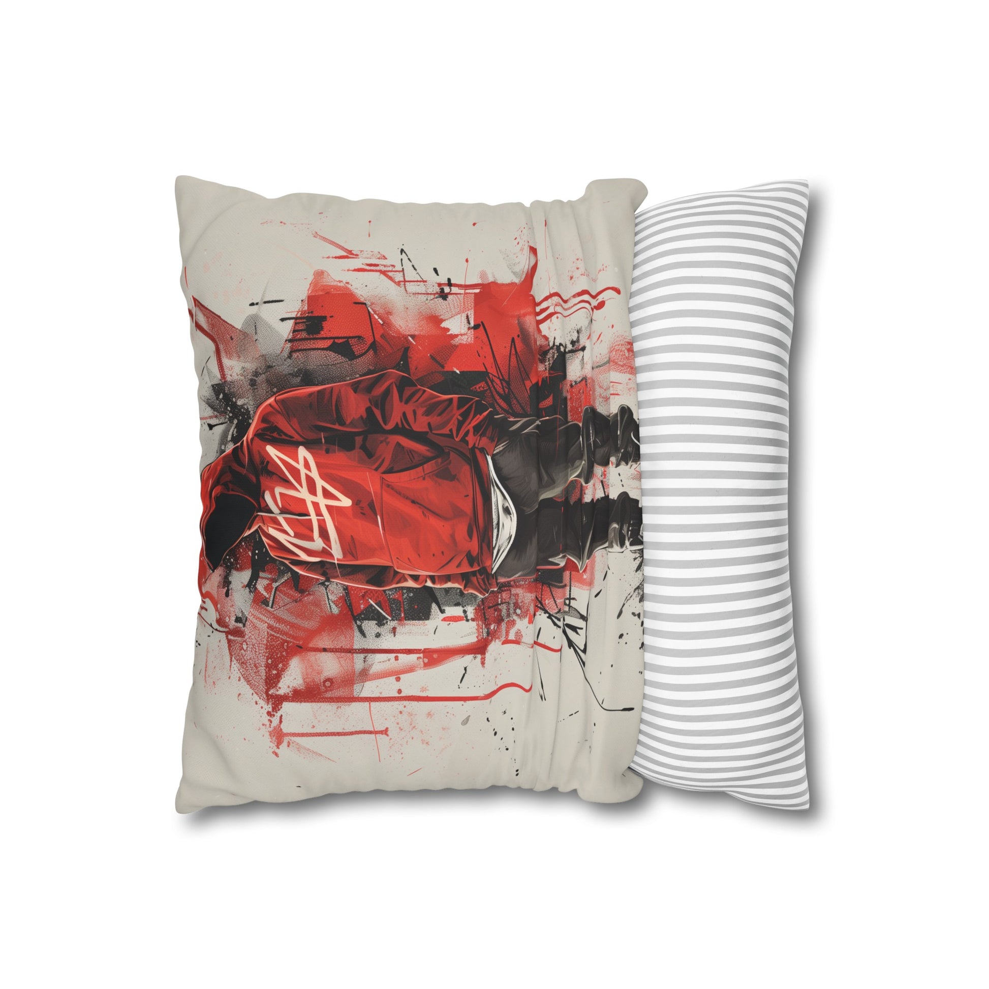 "Street Speak Pillowcase - Bold Urban Typography Design, High-Quality Material, Perfect Gift for All Seasons - Shop Now!"